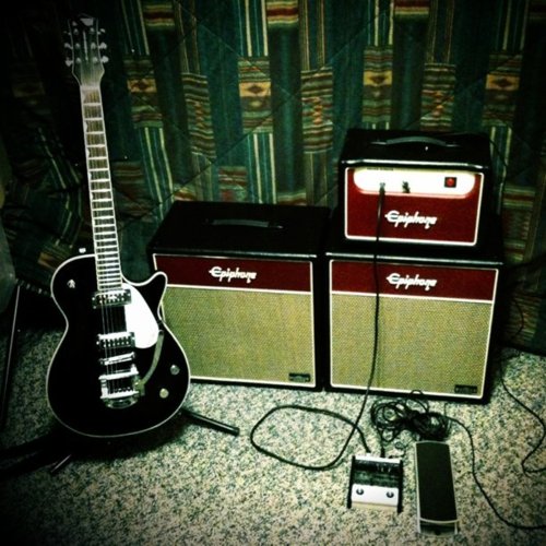 My rig for tonight’s writing session (Taken with Instagram at Lebanon, Mo.)